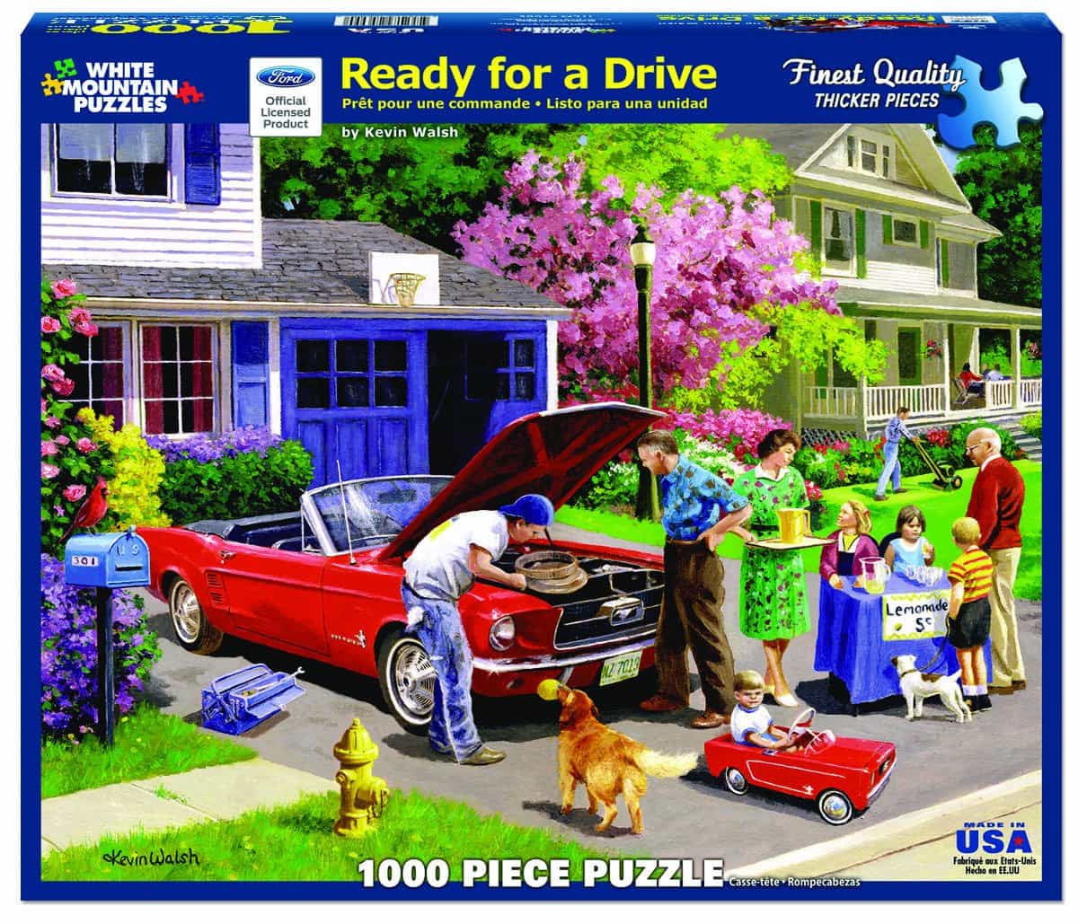 Set of 2: Nostalgic Puzzle Bundle 1000 piece