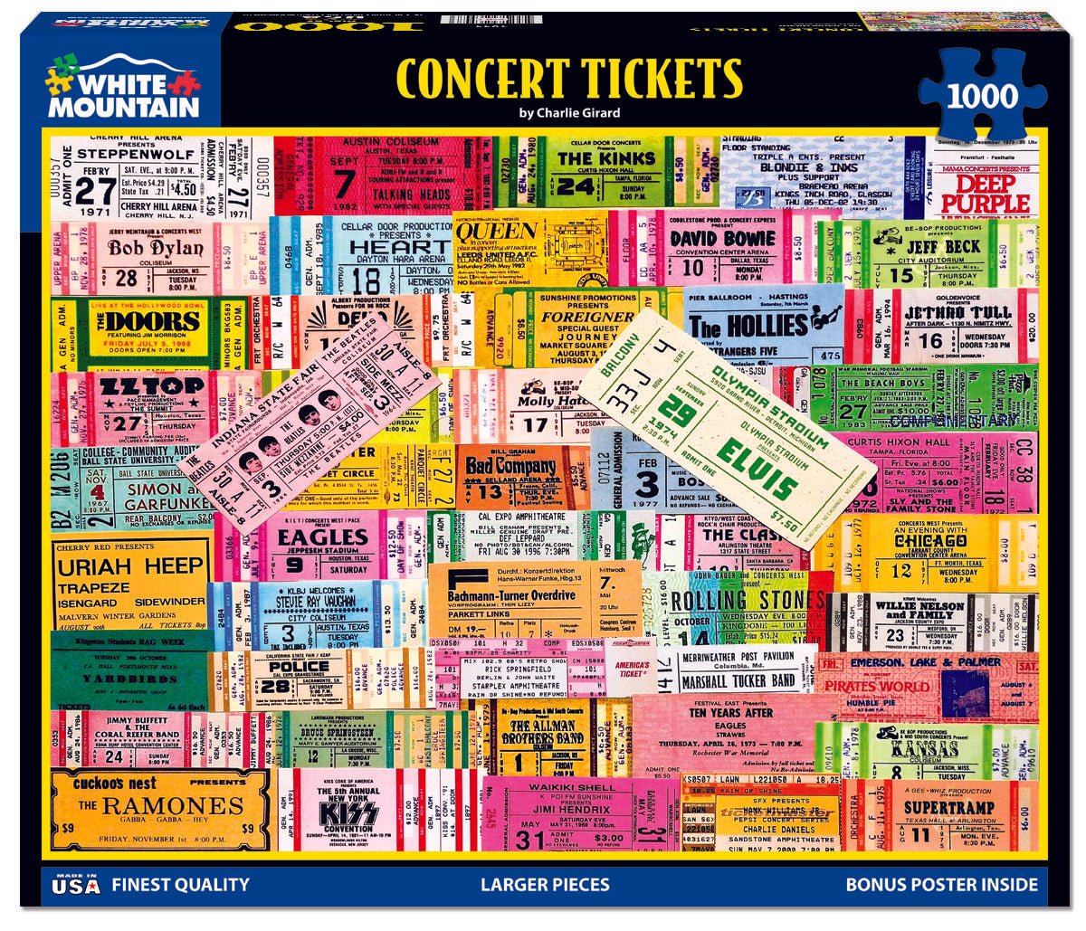 Concert Tickets (1844pz) - Discontinued